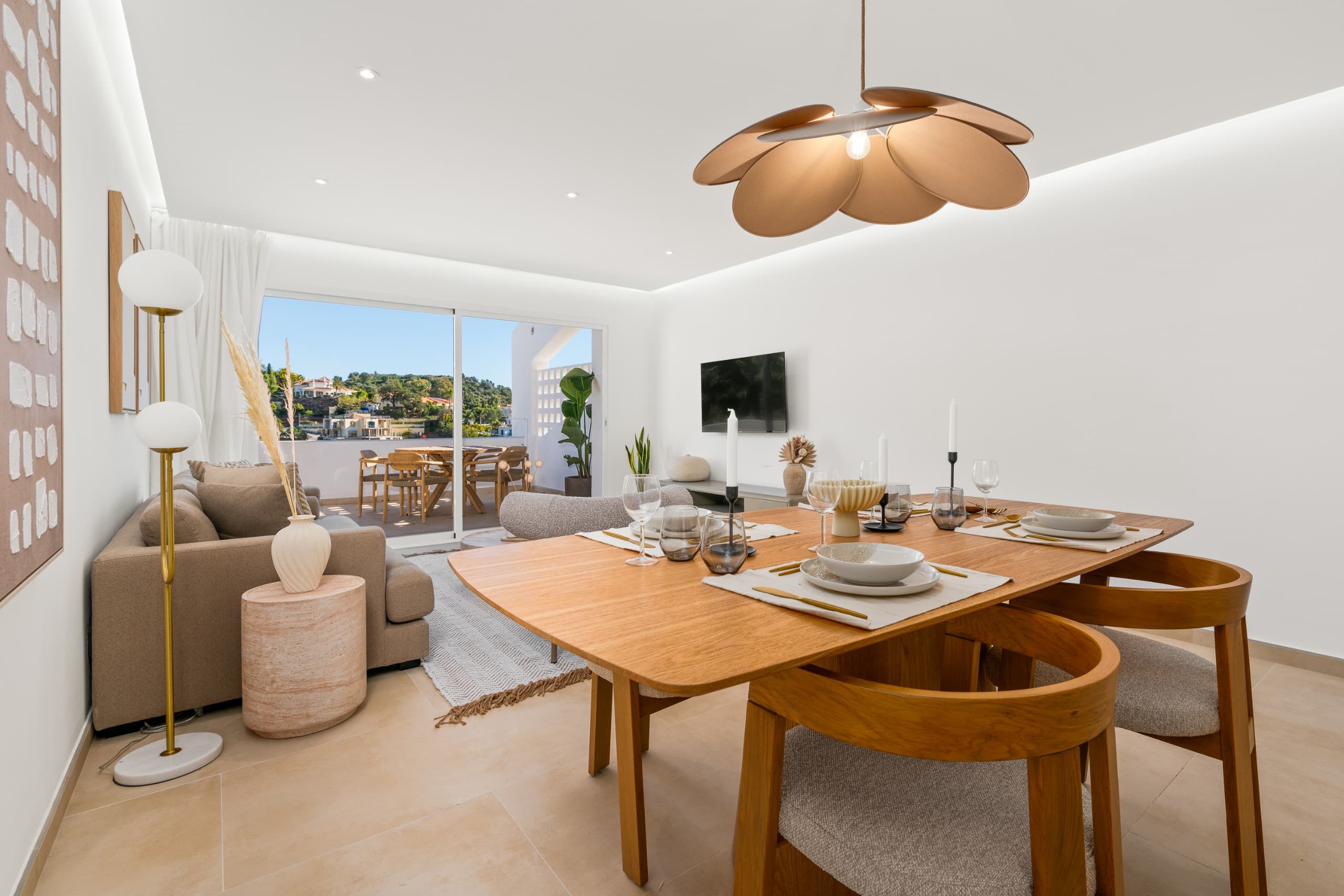 Volledig gerenoveerd appartement met panoramisch uitzicht in La Quinta
